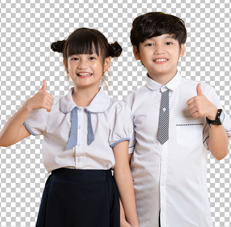 Background removed